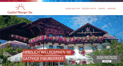 Desktop Screenshot of piburgersee.at
