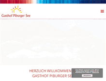 Tablet Screenshot of piburgersee.at
